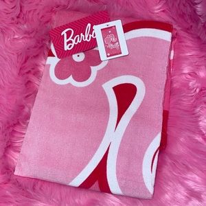 Barbie beach towel